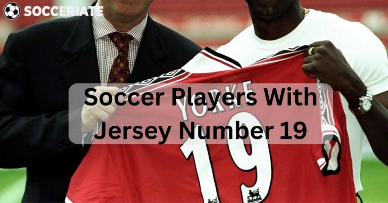 soccer players with number 19
